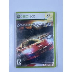 Xbox 360 Ridge Racer 6 Microsoft CIB Complete Tested